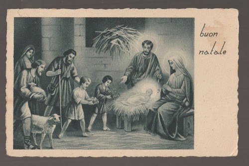 Omgs buon natale cartolina - buon,