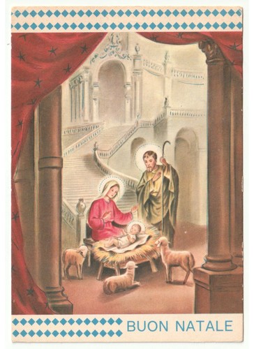 1974 cartolina auguri buon - auguri, di