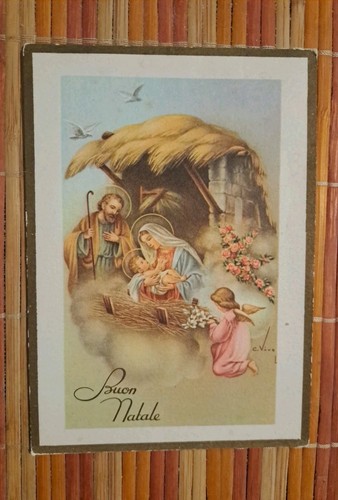Cartolina buon natale non - natale,