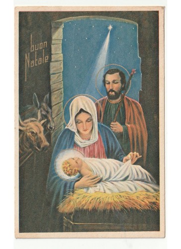 Cartolina religiosa epoca - cartolina, d'epoca