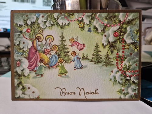 Cartolina buon natale - cartolina,
