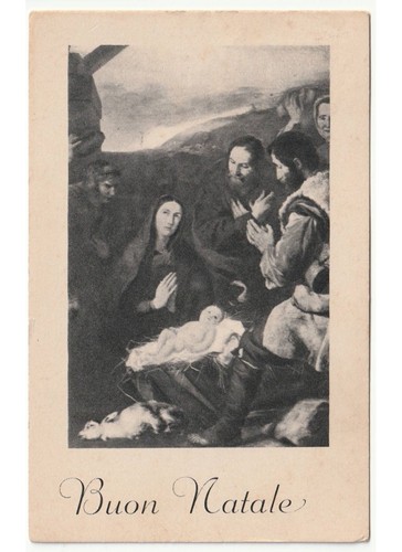 1941 buon natale cartolina - buon,