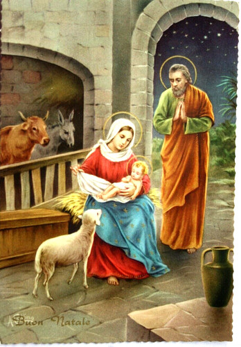 Sacra famiglia gesù bambino - famiglia,