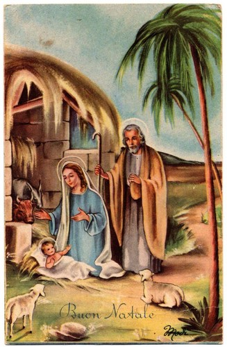 Cartolina 2388 buon natale - buon,