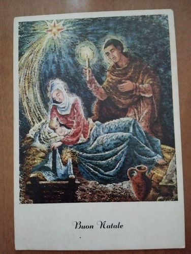 Augurale buon natale sacra - augurale,
