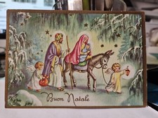 Cartolina Buon Natale Sacra