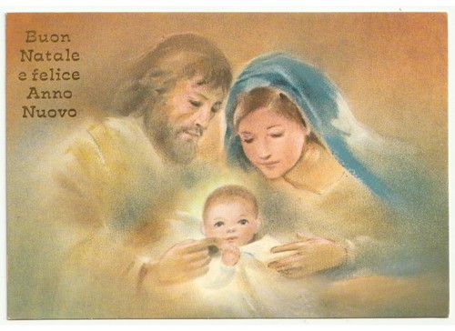 1984 cartolina buon natale - buon,