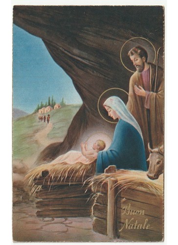 Buon natale cartolina - buon,