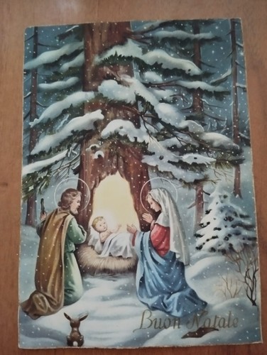 Augurale buon natale sacra - buon,