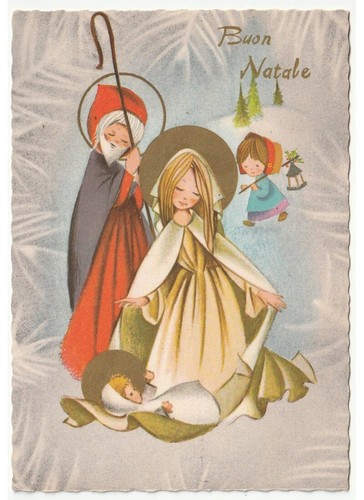 1969 cartolina vintage buon - 1969,