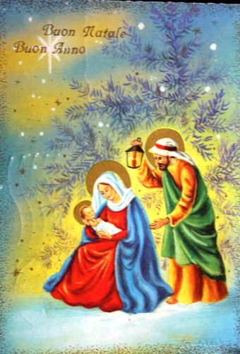 Cartolina buon natale - cartolina,