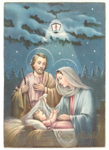 1963 cartolina religiosa