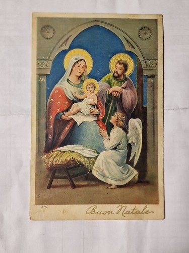 Cartolina buon natale - cartolina, sacra