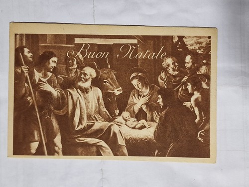 Cartolina buon natale - cartolina, sacra
