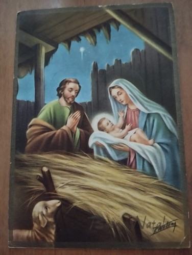 Augurale buon natale sacra - buon,