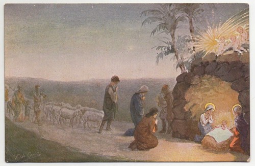 Cartolina antica illustrata - cartolina,