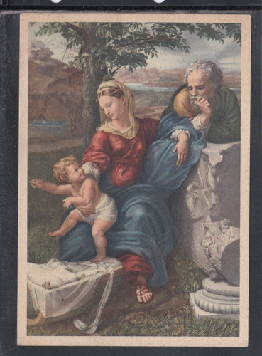 Cartolina buon natale sacra - natale,